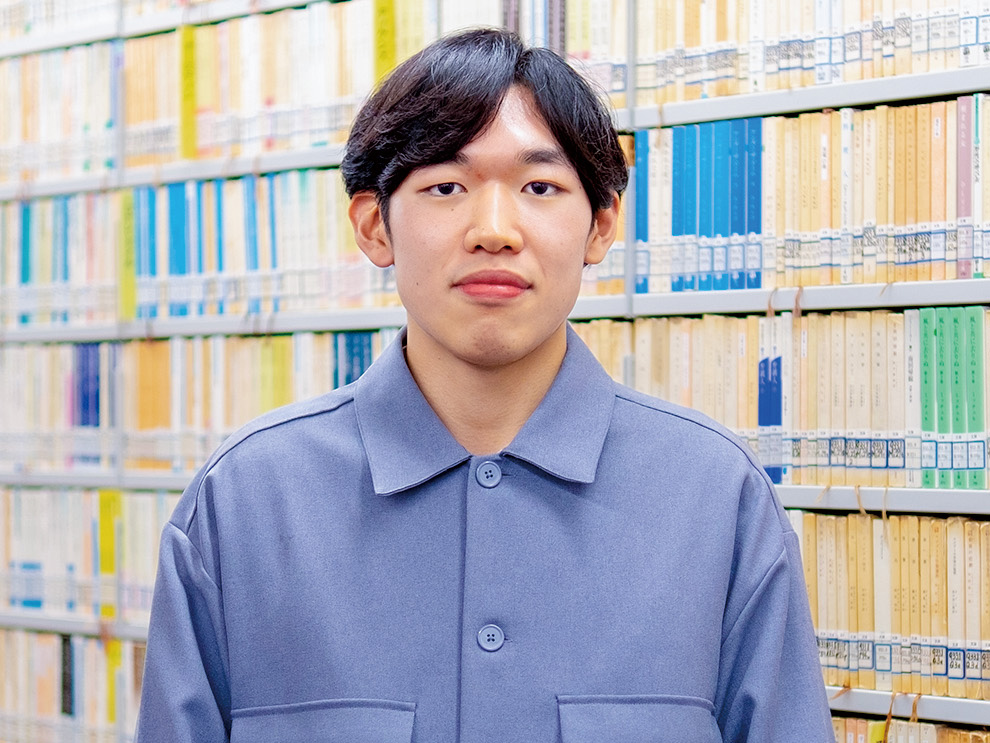 日本文化学科 4年 田中 惇邦 ​​​​​​​東京都 私立目黒日本大学高等学校 出身