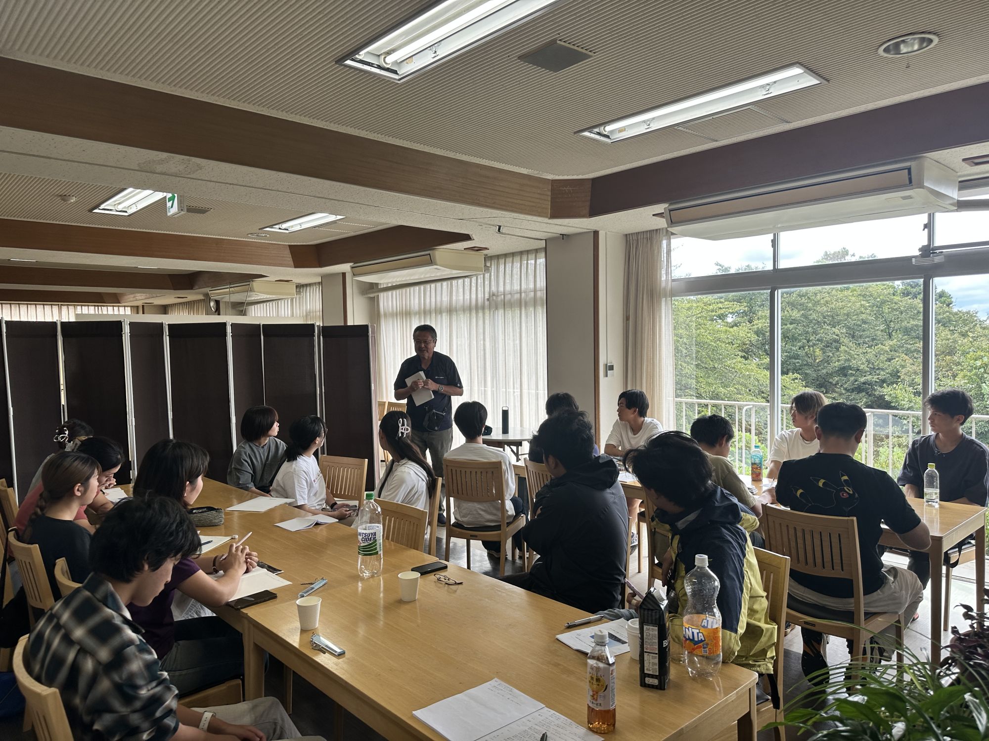 最終日には振り返り会を行いました