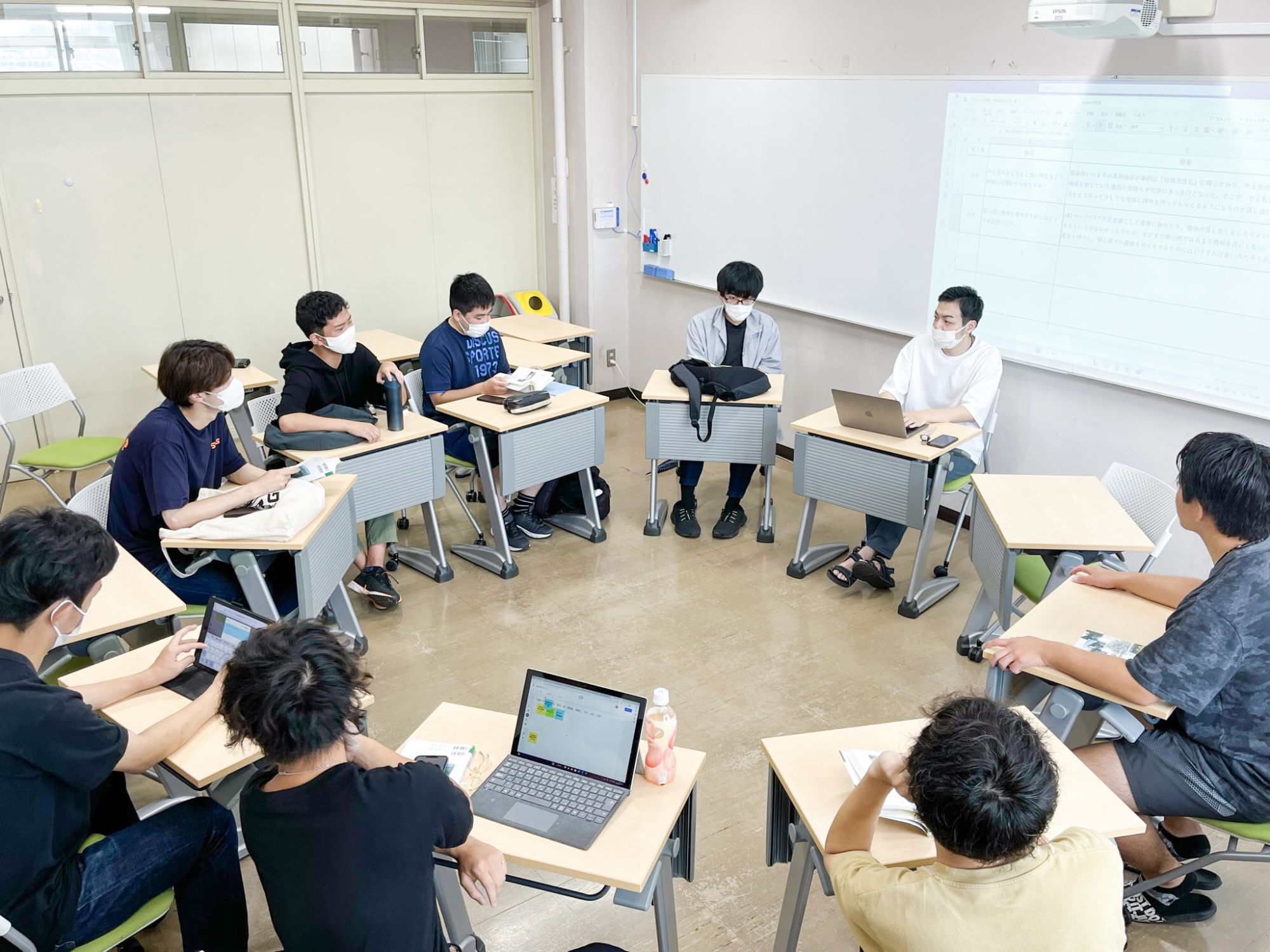 若原ゼミの様子