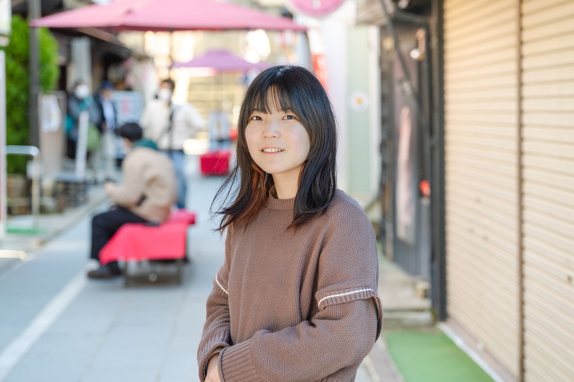 日本文化学科 3年 阿部小雪さん