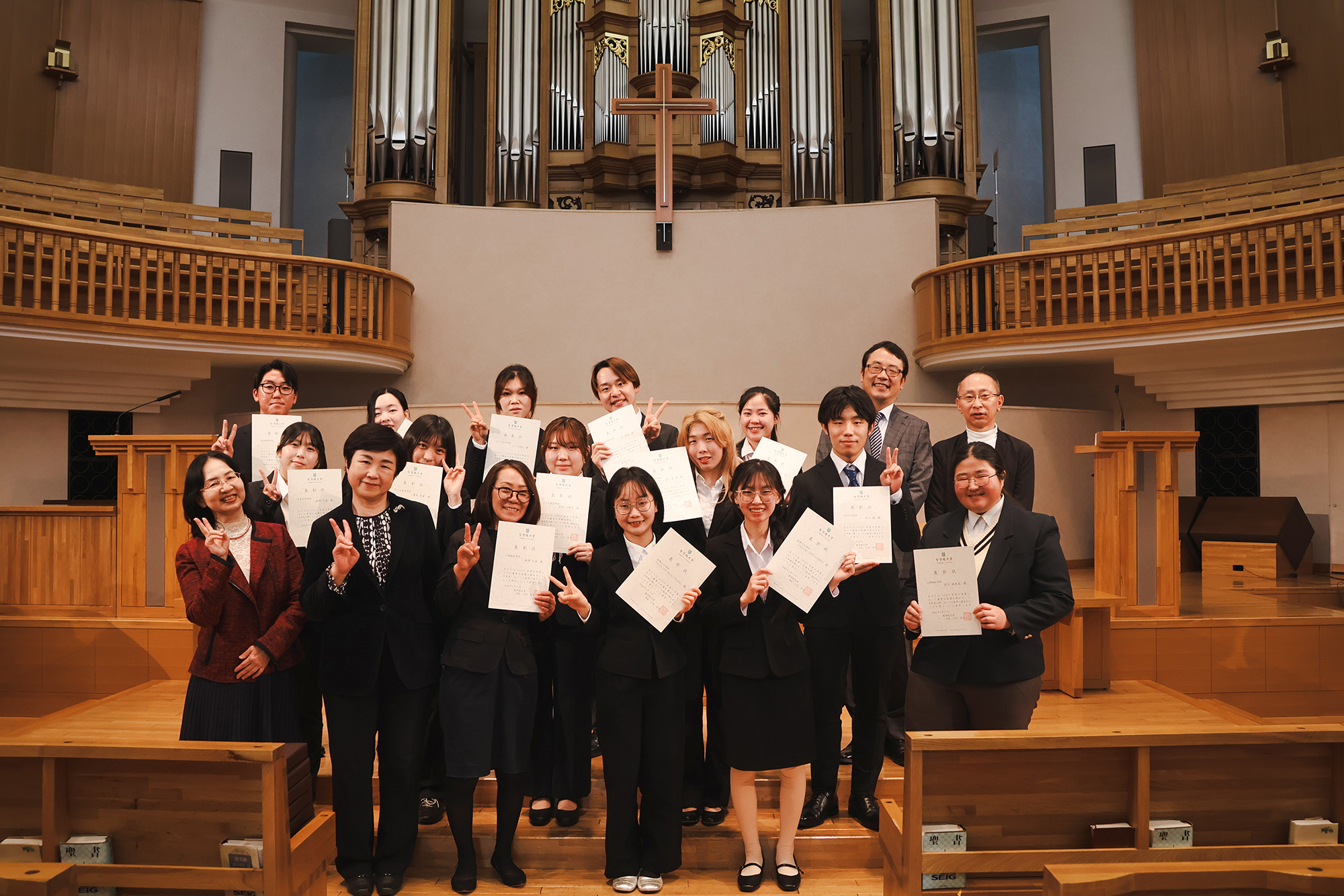 【キャンパスレポート】自分の「好き」を学問に。2026年度アセンブリアワーがスタート！（学長講話、成績優秀者表彰）